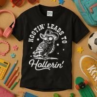 Hootin Leads To Hollerin Kids T-Shirt thumb 3