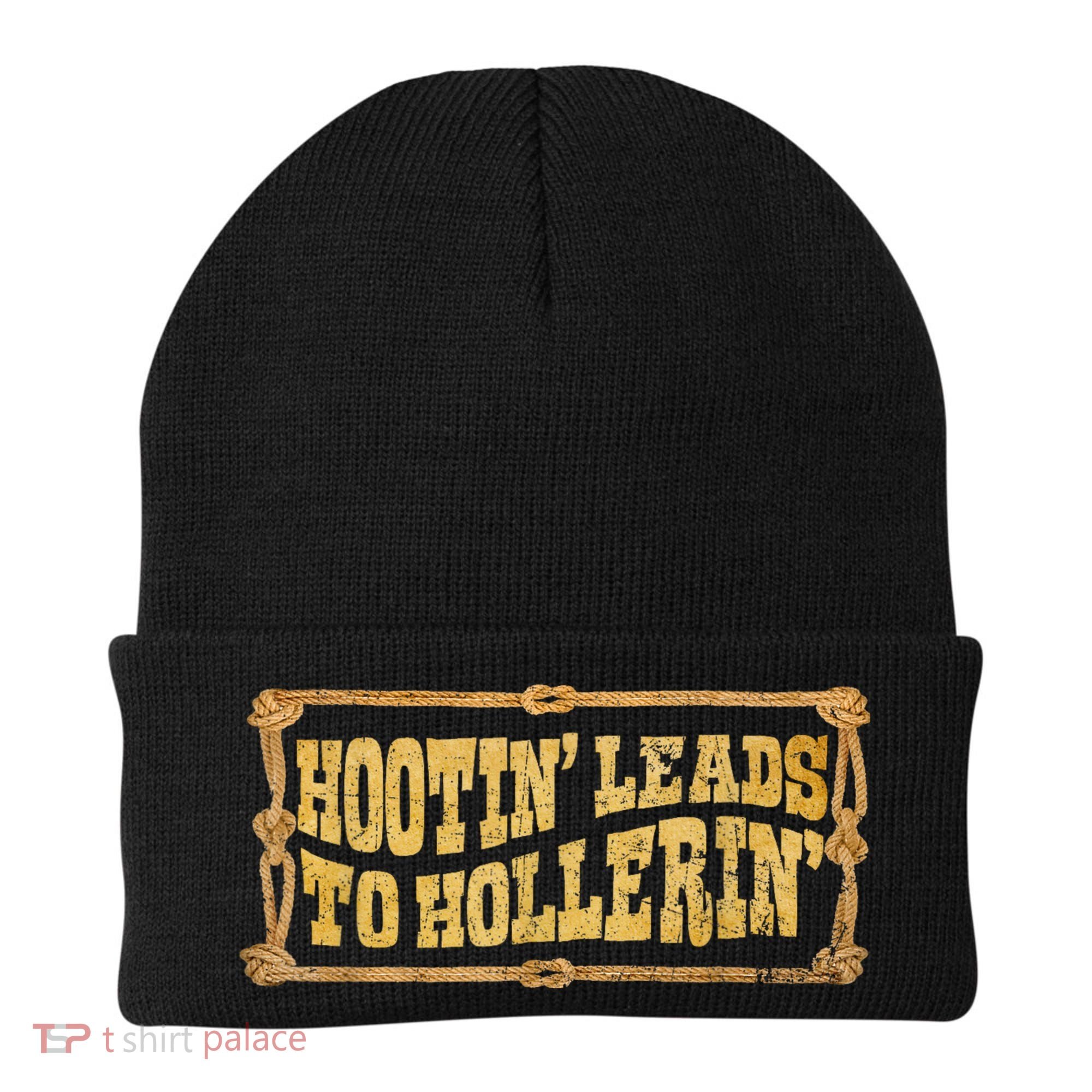 Hootin Leads To Hollerin Groovy Beanie