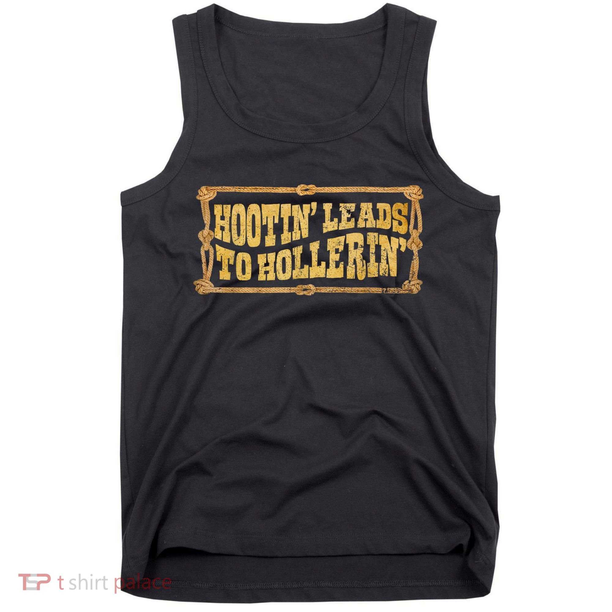Hootin Leads To Hollerin Groovy Tank Top
