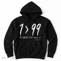 He Left The 99 To Rescue Me Luke Christian Grace Hoodie thumb 0