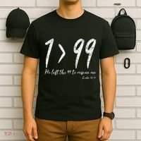 He Left The 99 To Rescue Me Luke Christian Grace T-Shirt thumb 6