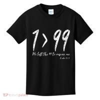 He Left The 99 To Rescue Me Luke Christian Grace Kids T-Shirt thumb 0