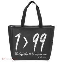 He Left The 99 To Rescue Me Luke Christian Grace Tote Bag thumb 0