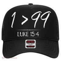 He Left The 99 To Rescue Me Christian Luke Sheep Gift Hat thumb 0
