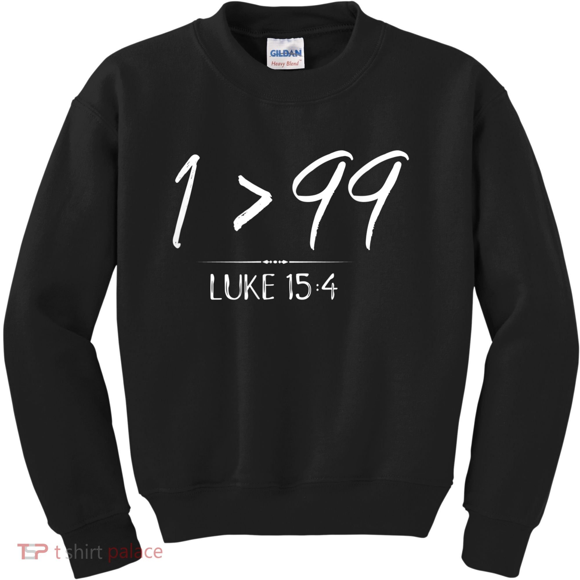 He Left The 99 To Rescue Me Christian Luke Sheep Gift Kids Sweatshirt