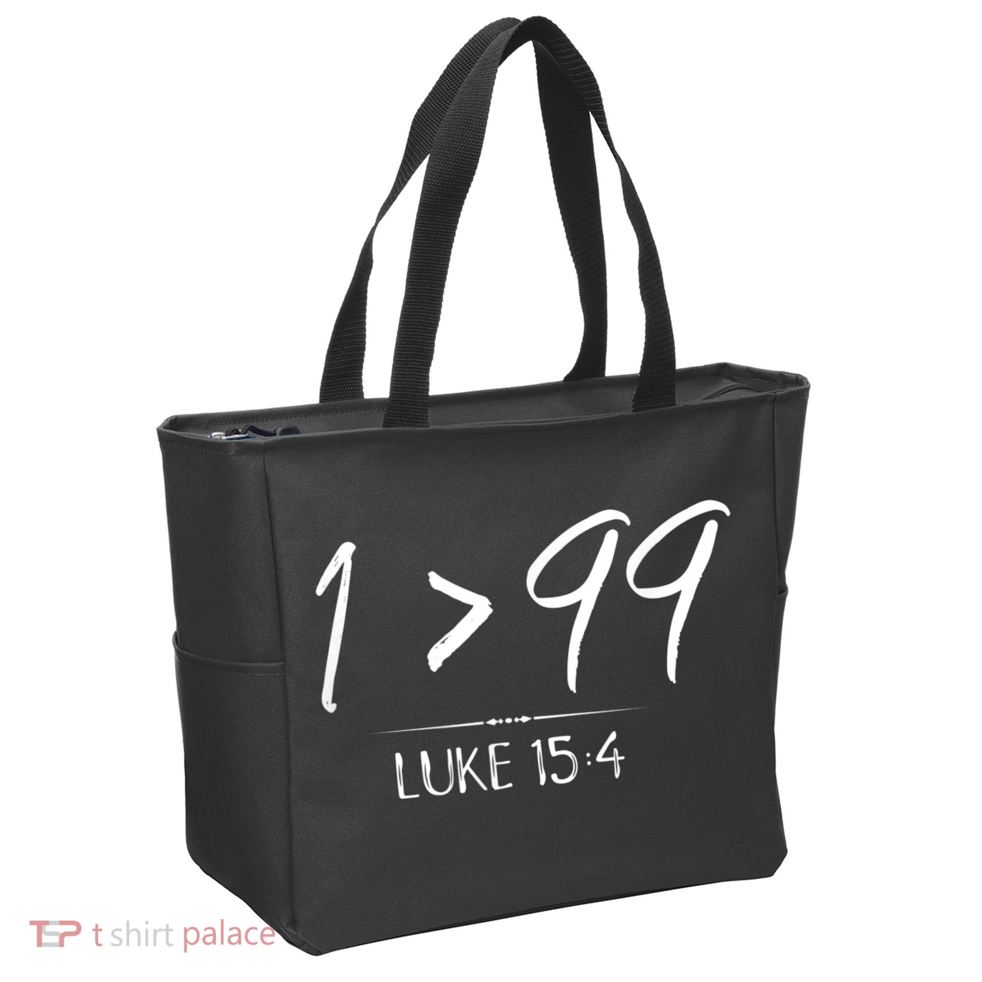 He Left The 99 To Rescue Me Christian Luke Sheep Gift Tote Bag