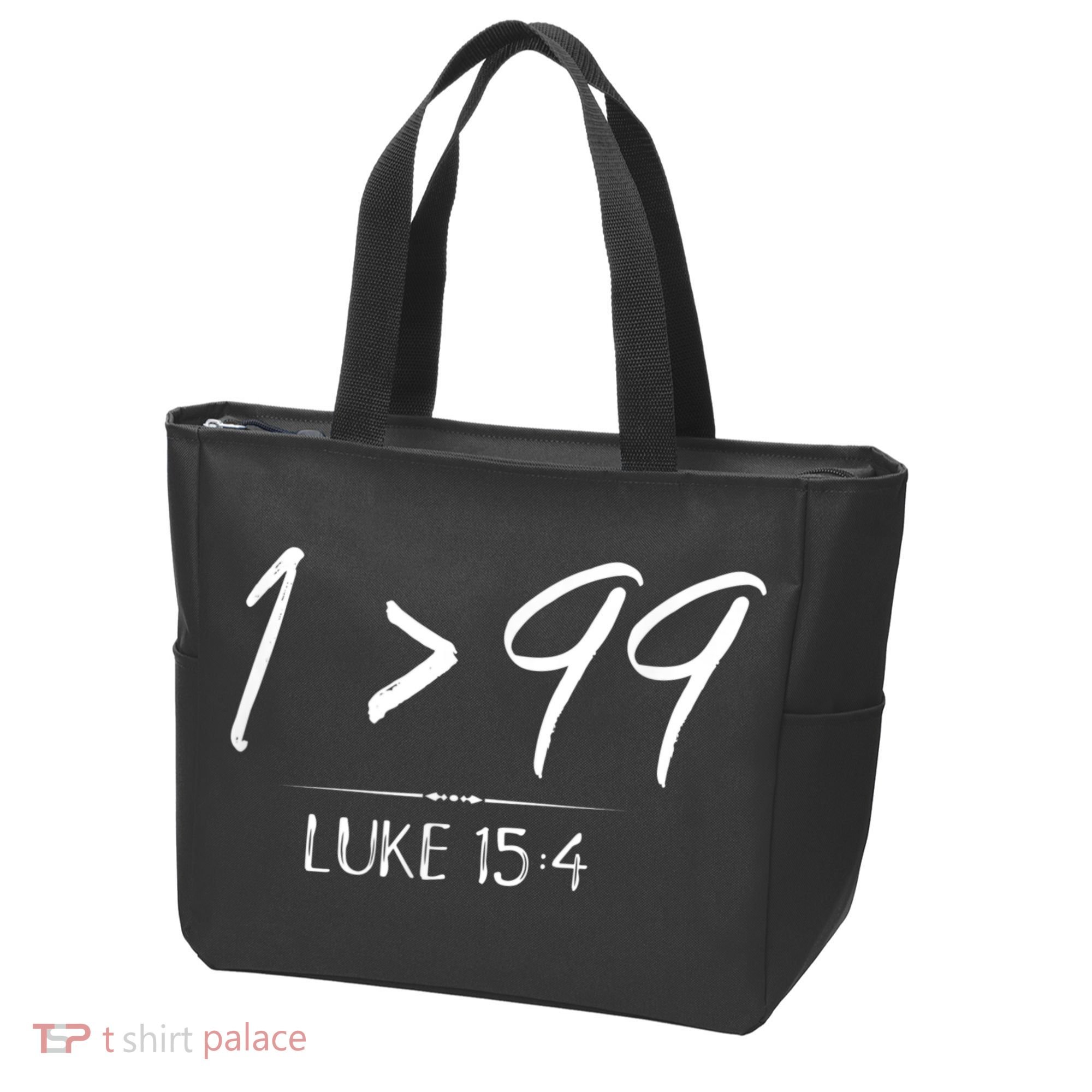 He Left The 99 To Rescue Me Christian Luke Sheep Gift Tote Bag