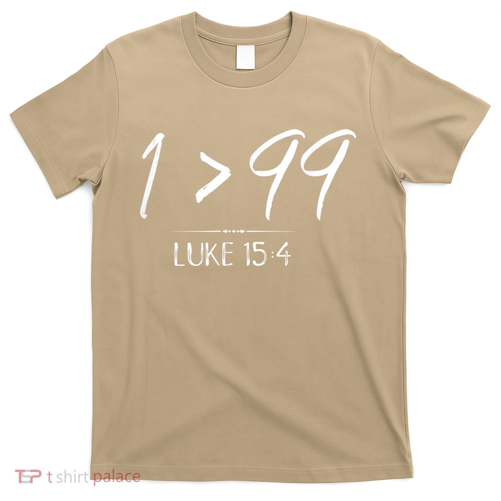 He Left The 99 To Rescue Me Christian Luke Sheep Gift T-Shirt