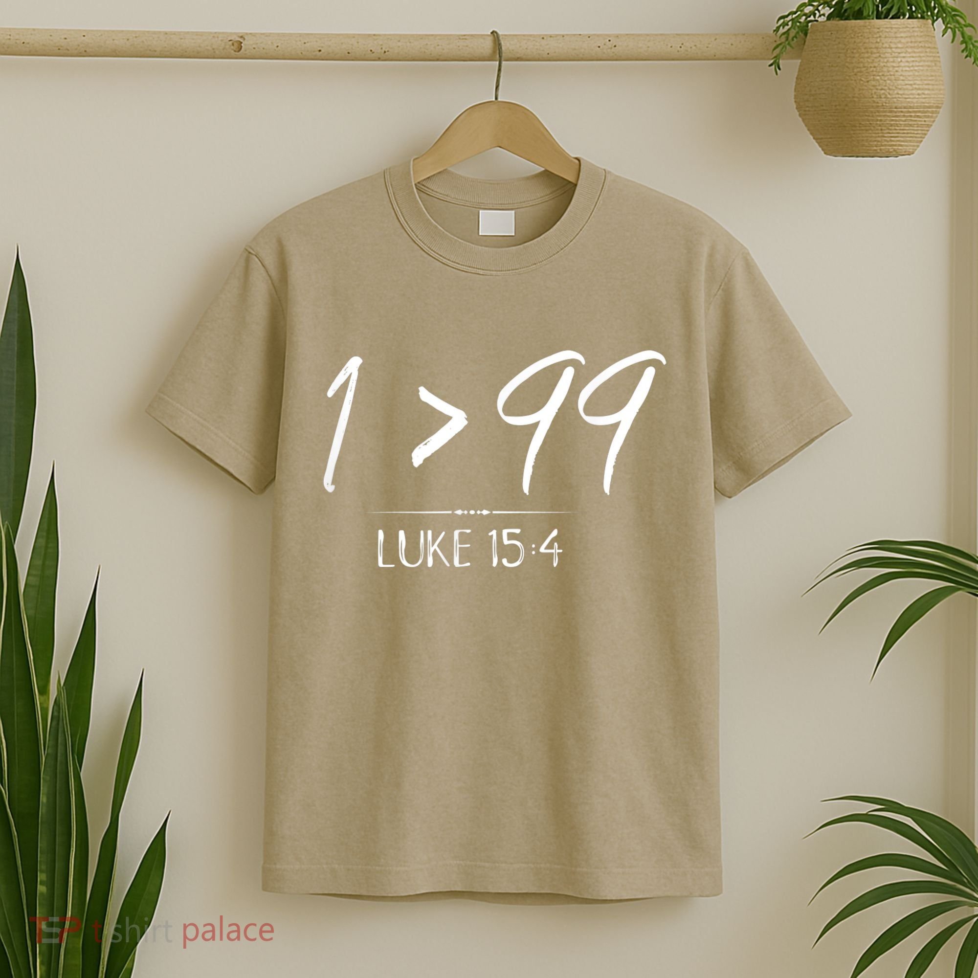 He Left The 99 To Rescue Me Christian Luke Sheep Gift T-Shirt