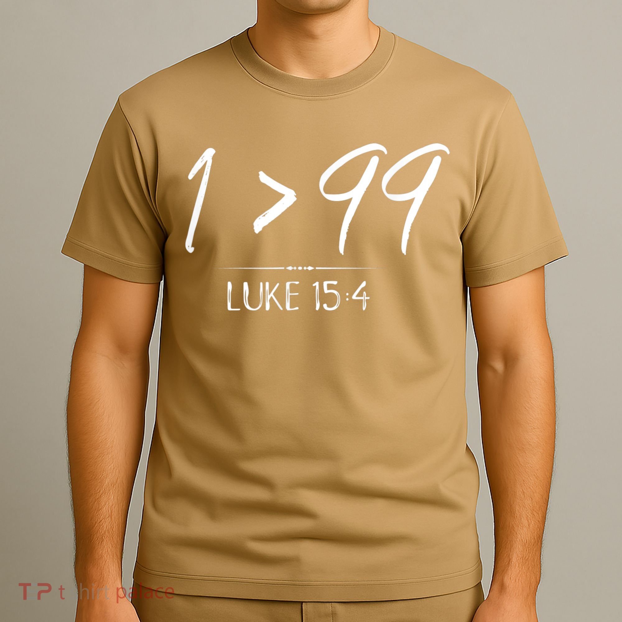 He Left The 99 To Rescue Me Christian Luke Sheep Gift T-Shirt