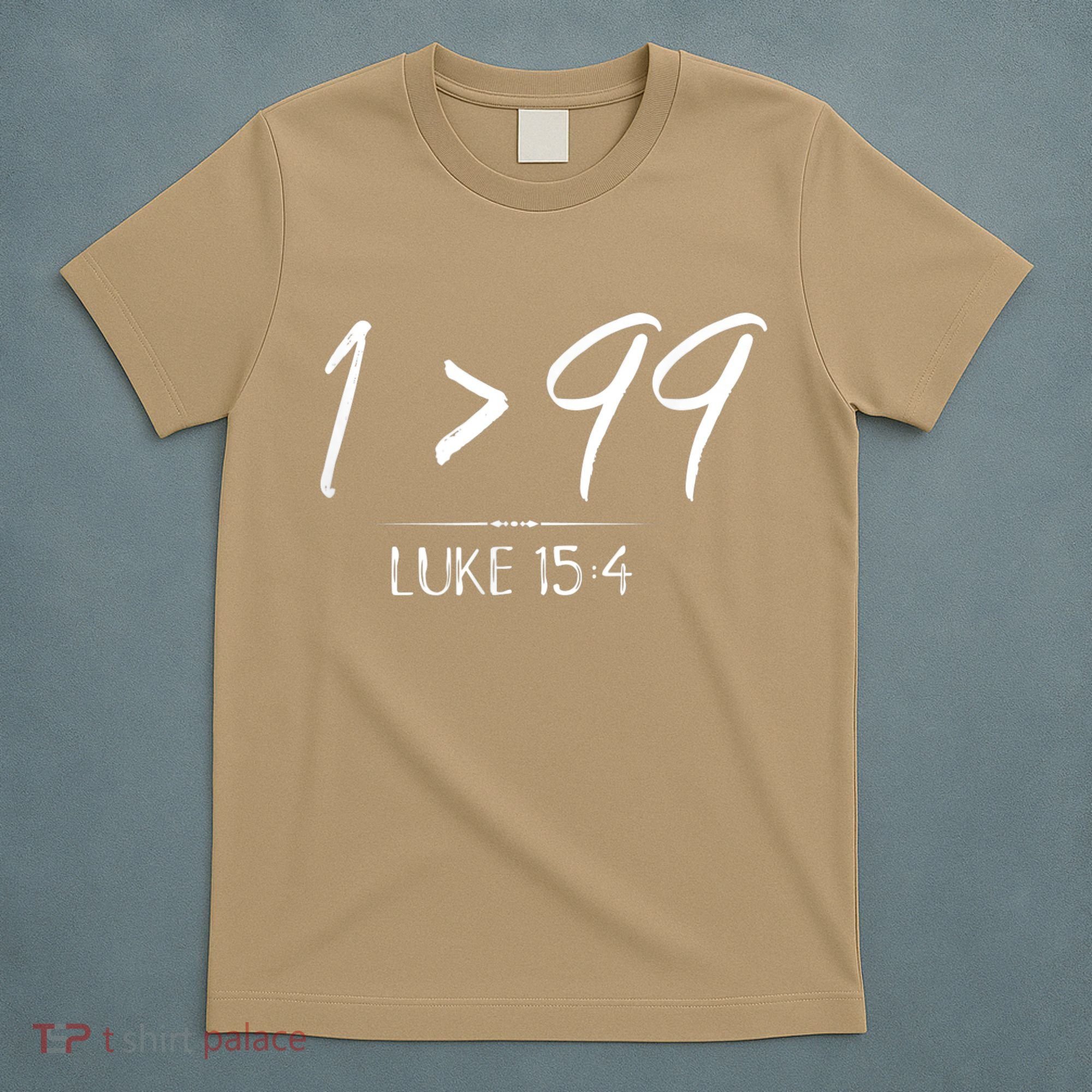 He Left The 99 To Rescue Me Christian Luke Sheep Gift T-Shirt