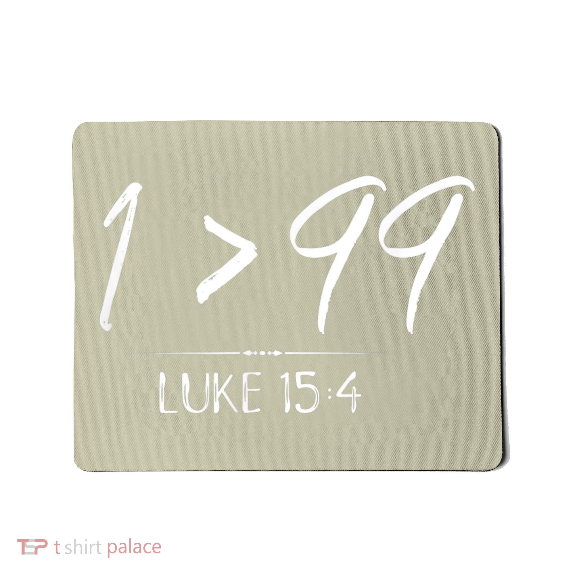 He Left The 99 To Rescue Me Christian Luke Sheep Gift Mousepad