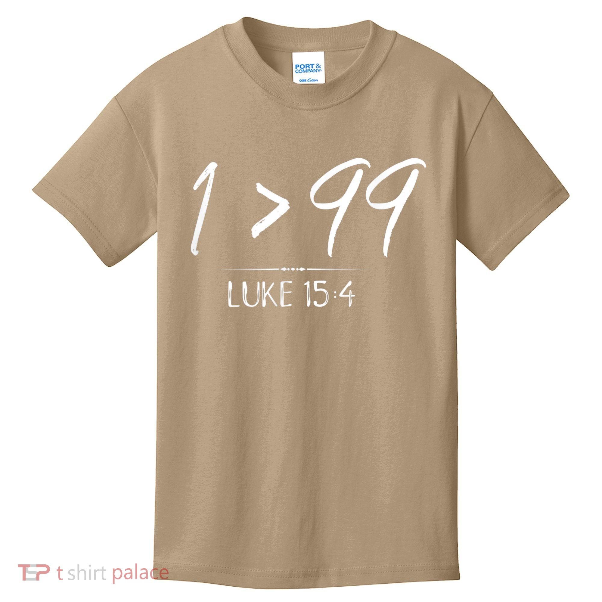 He Left The 99 To Rescue Me Christian Luke Sheep Gift Kids T-Shirt
