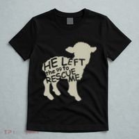 He Left The 99 To Rescue Me Religious Christian T-Shirt thumb 5