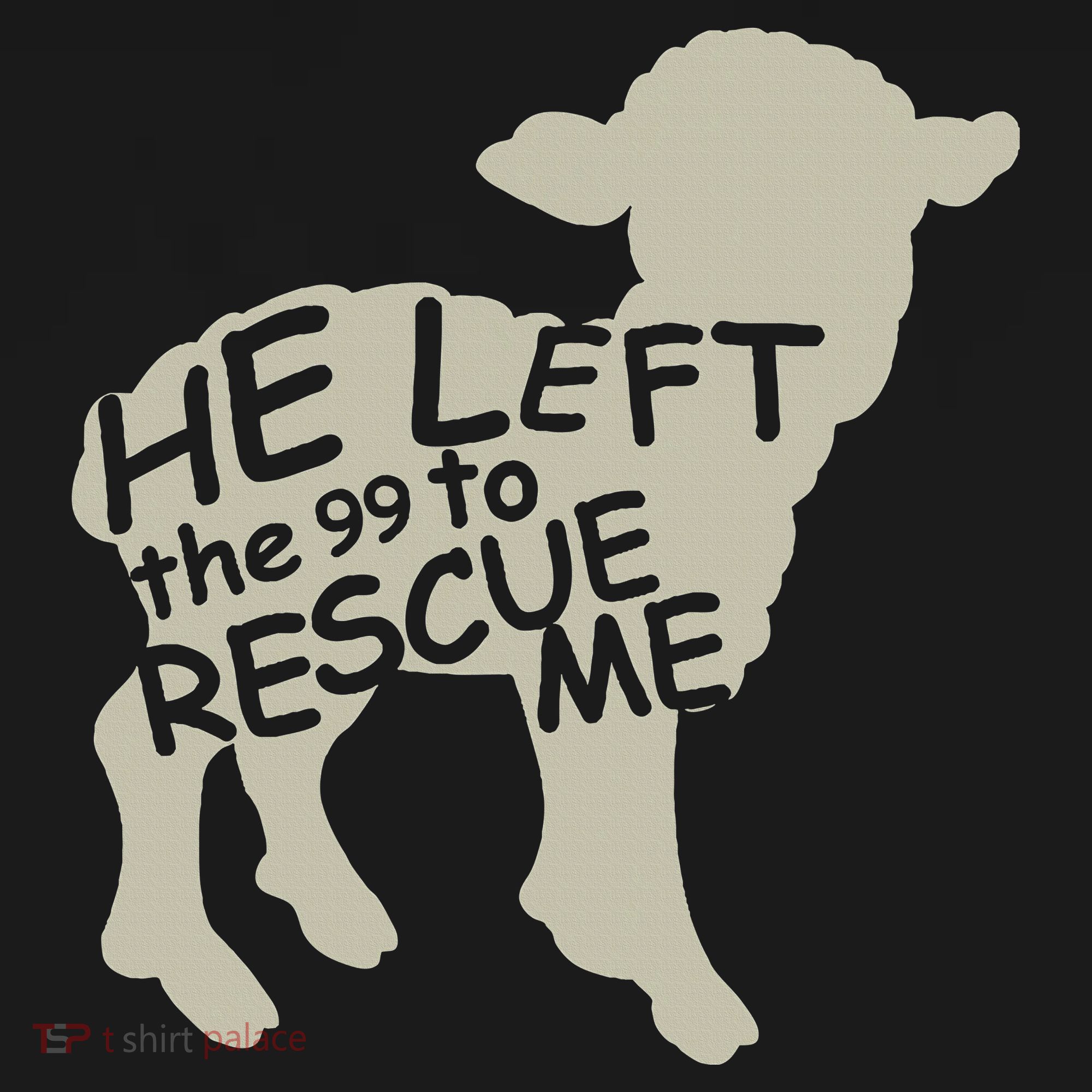 He Left The 99 To Rescue Me Religious Christian Women's Hoodie