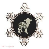 He Left The 99 To Rescue Me Religious Christian Ornament thumb 0