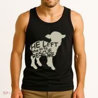 He Left The 99 To Rescue Me Religious Christian Tank Top thumb 3