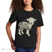 He Left The 99 To Rescue Me Religious Christian Kids T-Shirt thumb 2