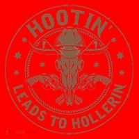 Hootin Leads To Hollerin Santa Hat thumb 1