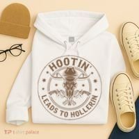 Hootin Leads To Hollerin Hoodie thumb 4