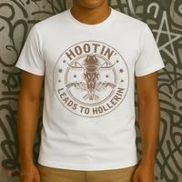 Hootin Leads To Hollerin T-Shirt thumb 3