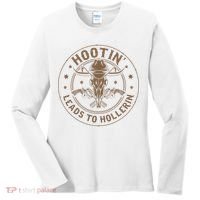 Hootin Leads To Hollerin Women's Long Sleeve Shirt thumb 0