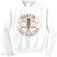 Hootin Leads To Hollerin Kids Sweatshirt thumb 0