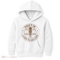 Hootin Leads To Hollerin Kids Hoodie thumb 0