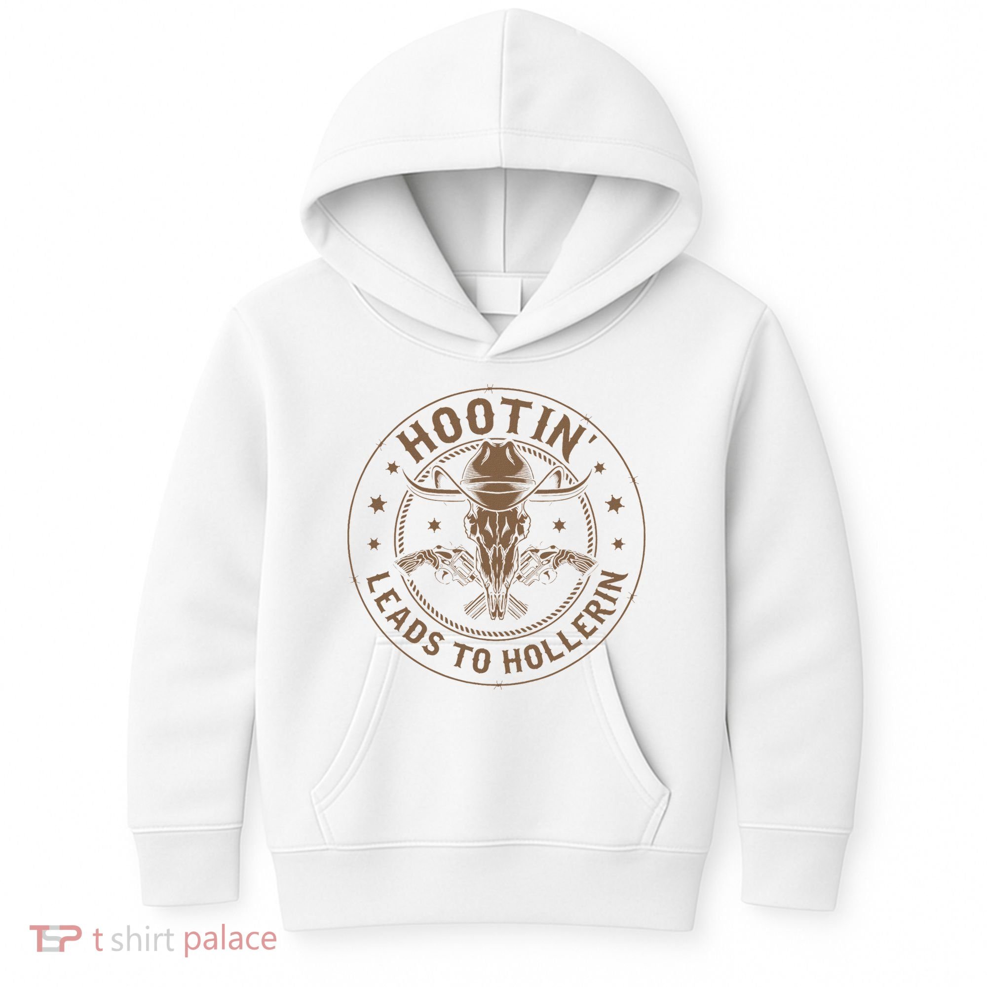 Hootin Leads To Hollerin Kids Hoodie