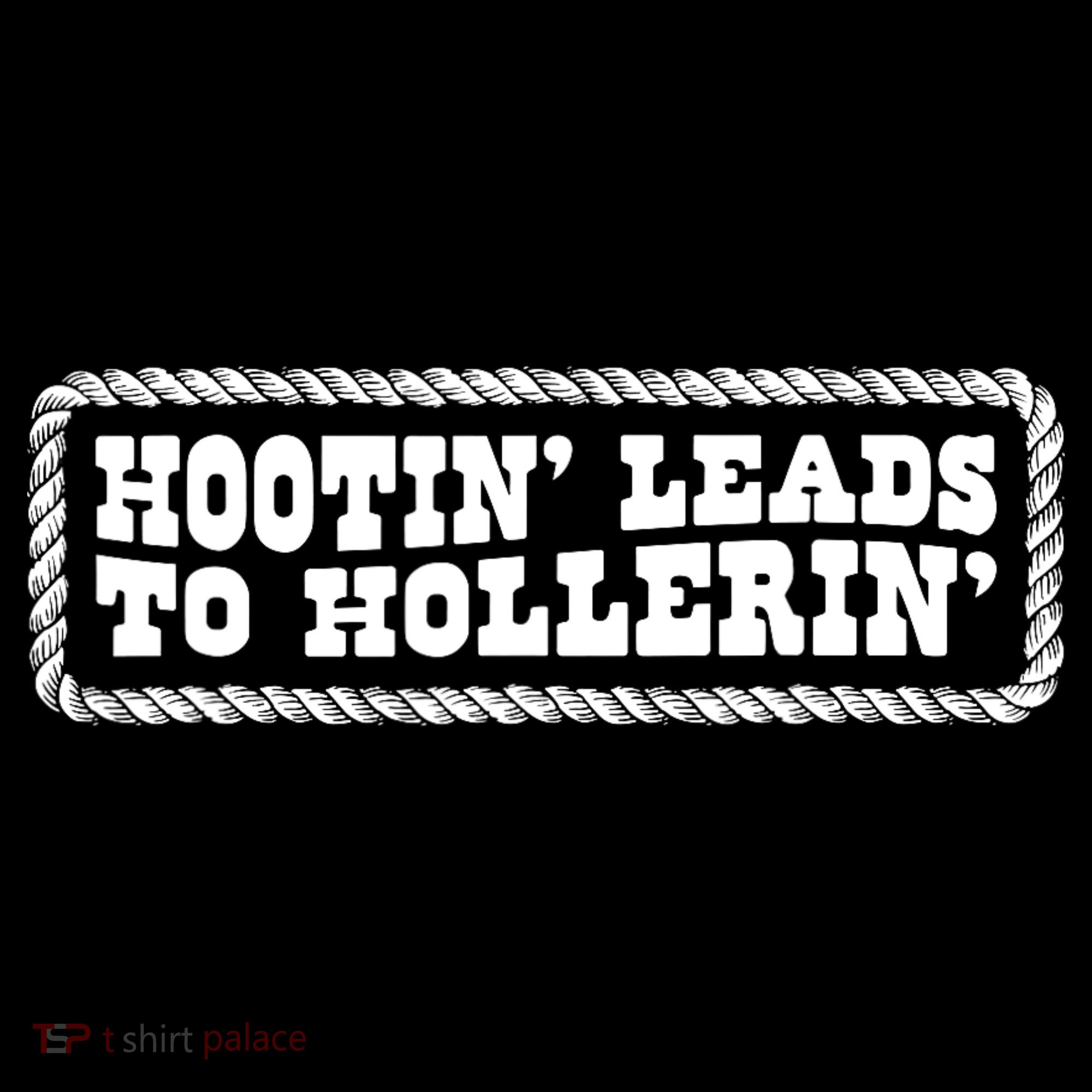 Hootin Leads To Hollerin Groovy Women's Hoodie