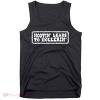 Hootin Leads To Hollerin Groovy Tank Top thumb 0