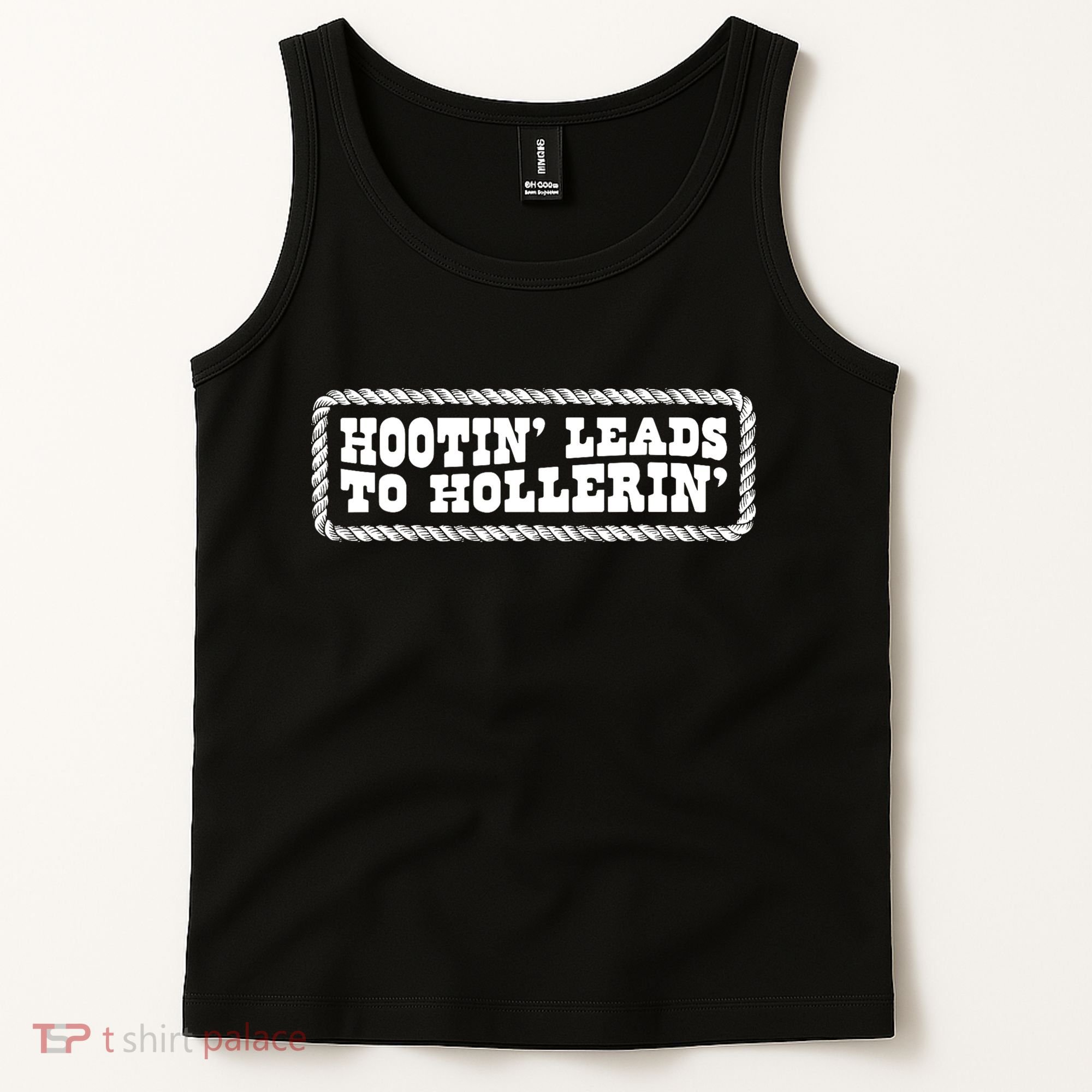 Hootin Leads To Hollerin Groovy Tank Top