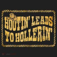 Hootin Leads To Hollerin Cowboy Groovy Women's Sweatshirt thumb 2