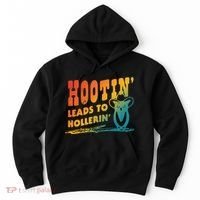 Hootin Leads To Hollerin Hoodie thumb 0