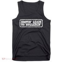 Hootin Leads To Hollerin Groovy Tank Top thumb 0
