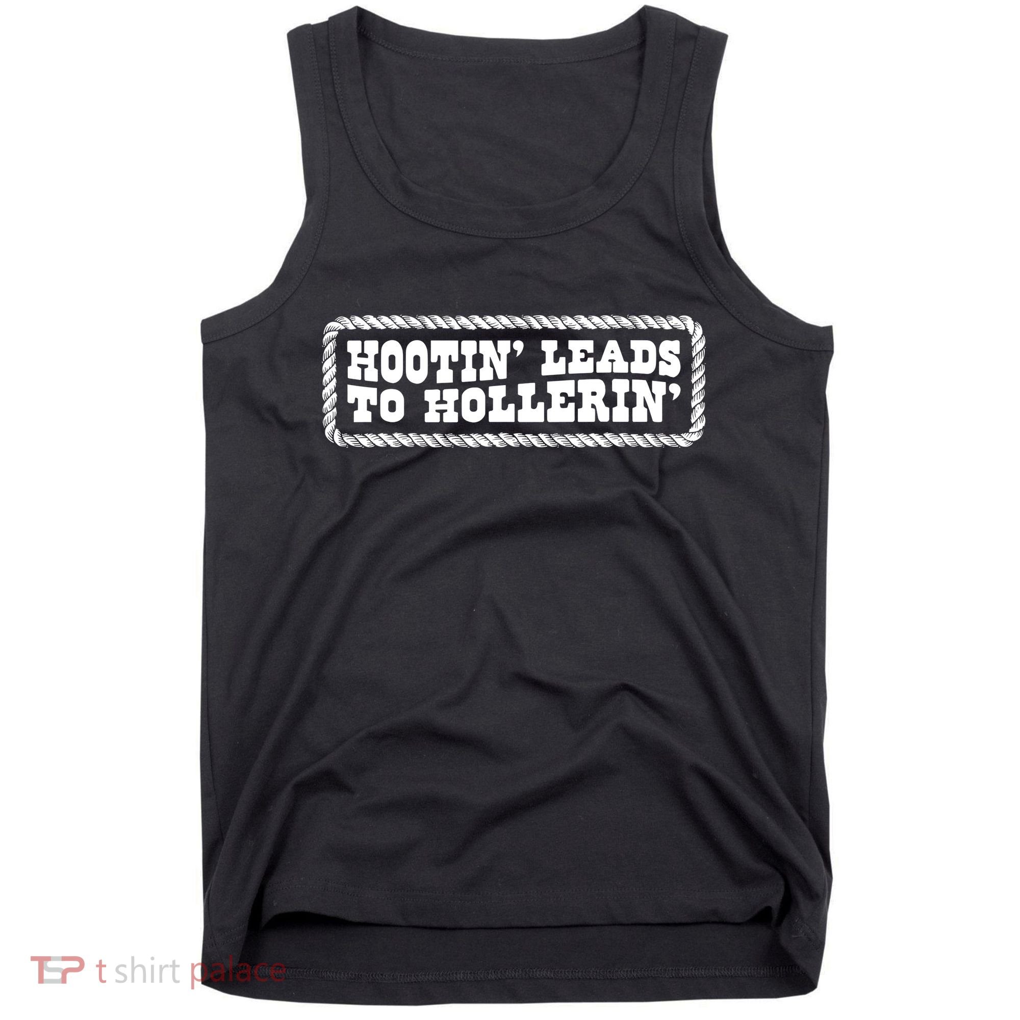 Hootin Leads To Hollerin Groovy Tank Top