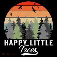 Happy Little Tree Bob Style Forests Bucket Hat thumb 4