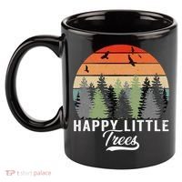 Happy Little Tree Bob Style Forests 11oz C Handle Ceramic Mug thumb 2