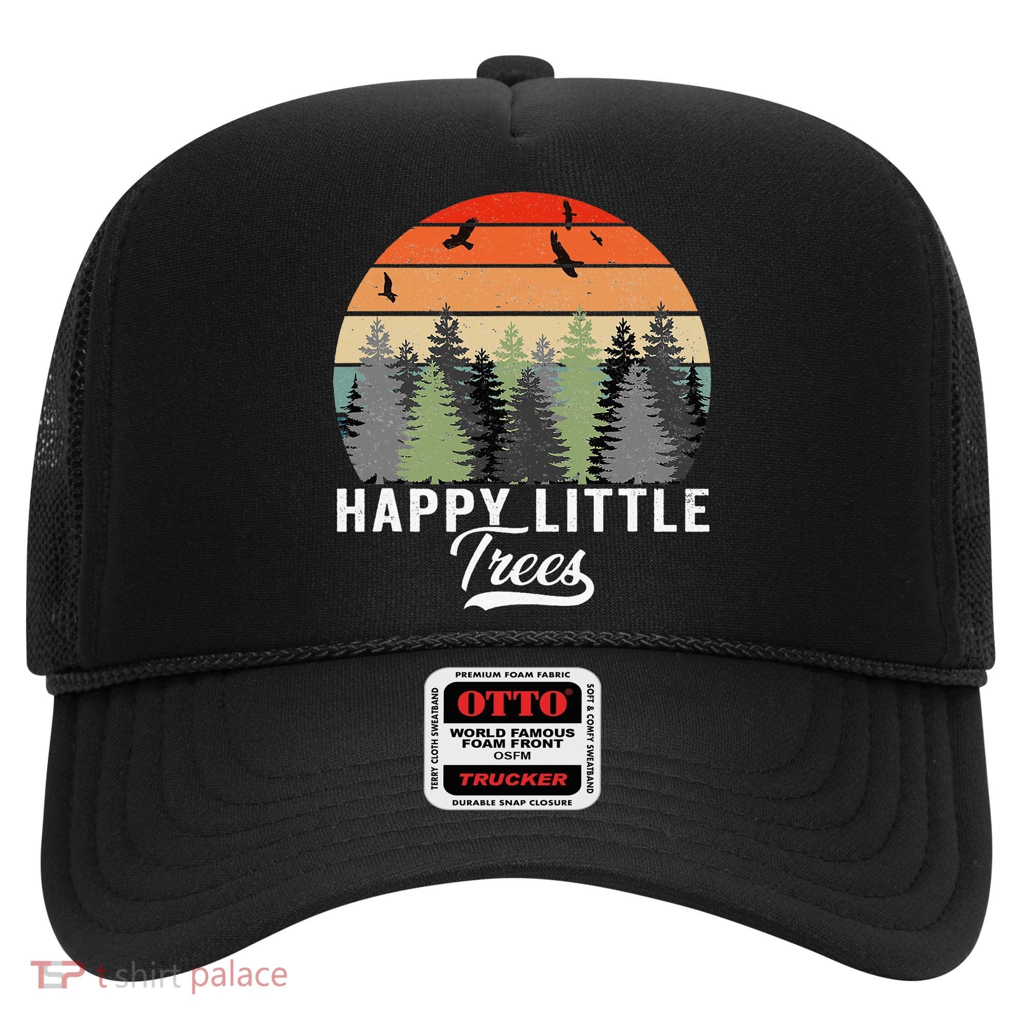 Happy Little Tree Bob Style Forests Hat