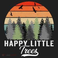 Happy Little Tree Bob Style Forests Hat thumb 2