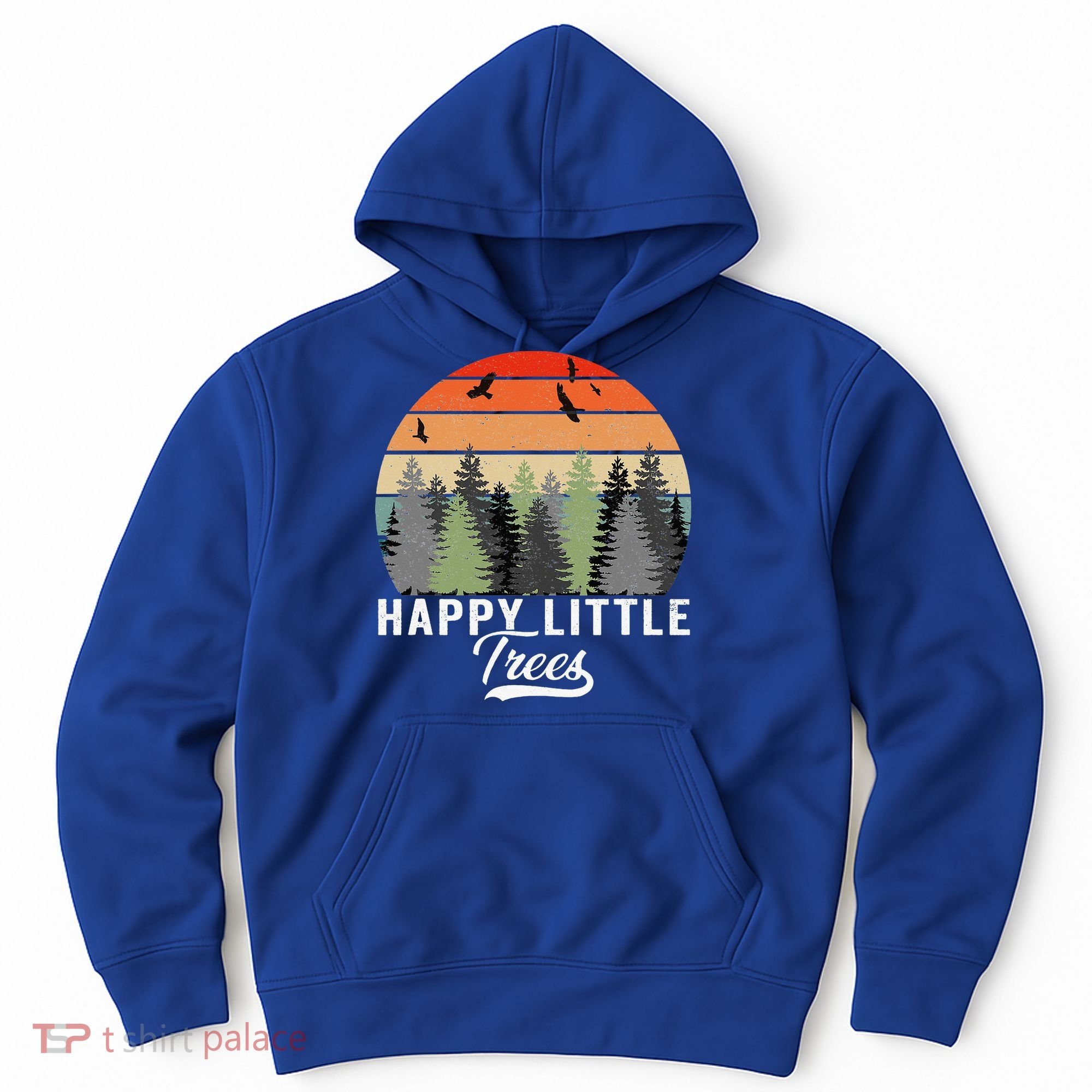 Happy Little Tree Bob Style Forests Hoodie