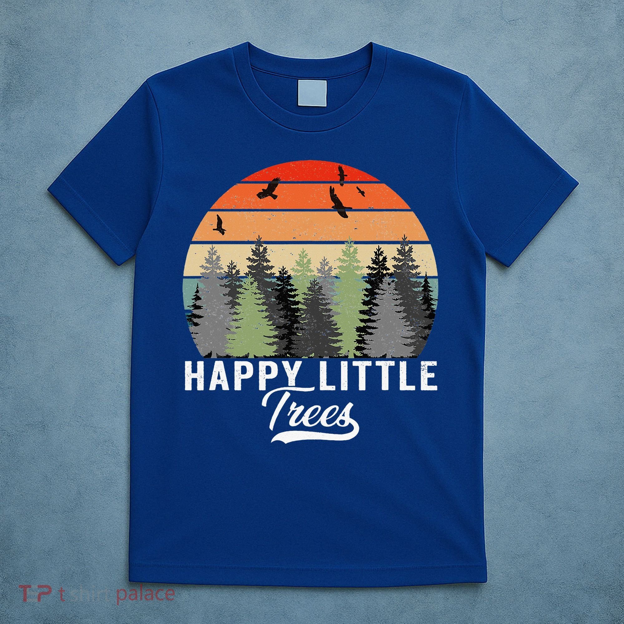 Happy Little Tree Bob Style Forests T-Shirt