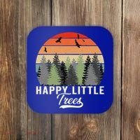 Happy Little Tree Bob Style Forests Coaster thumb 0