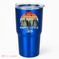 Happy Little Tree Bob Style Forests Tumbler thumb 0