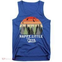 Happy Little Tree Bob Style Forests Tank Top thumb 0