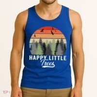 Happy Little Tree Bob Style Forests Tank Top thumb 3