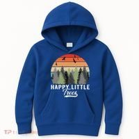 Happy Little Tree Bob Style Forests Kids Hoodie thumb 0