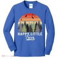 Happy Little Tree Bob Style Forests Kids Long Sleeve Shirt thumb 0