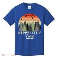 Happy Little Tree Bob Style Forests Kids T-Shirt thumb 0