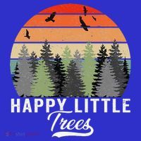Happy Little Tree Bob Style Forests Kids T-Shirt thumb 4